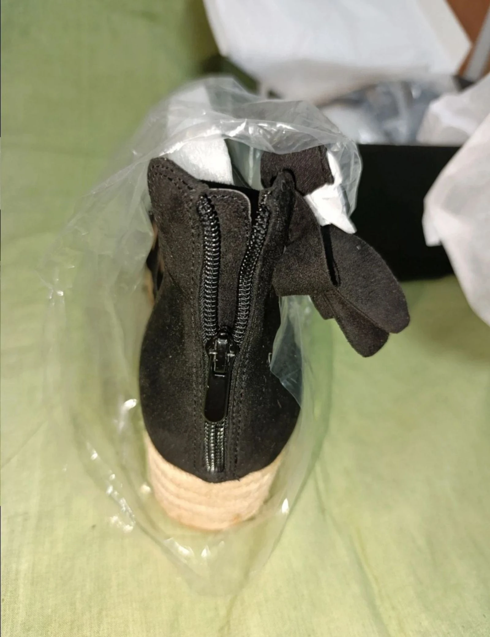 Zwarte espadrilles met hak Torrid 11.5US/44EUR – photo 5